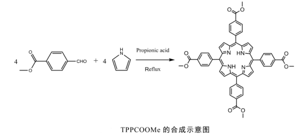 TPPCOOMe)卟啉环|5,10,15,20-四(4-甲 氧羰基苯基)卟啉(TPPCOOMe)|提供