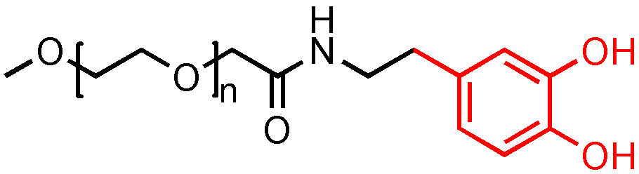 ​mPEG-Dopamine MW：2K/甲氧基-聚乙二醇-多巴胺/mPEG-DPA/mPEG-Dopamine