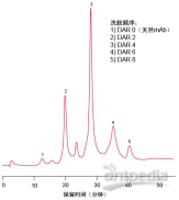 检测抗体药物偶联物ADC的药物抗体偶联比（DAR）值的方法