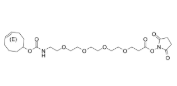 TCO-PEG4-NHS Ester,Trhais-Cyclooctene-PEG4-NHS ester反式环辛烯-四聚乙二醇-活性脂
