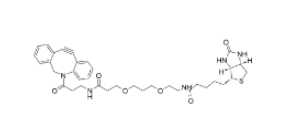 DBCO-PEG2-Biotin，生物素-PEG2-NHS酯是一种胺反应性生物素化化合物