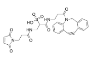 Mal-Sulfo-DBCO CAS:2028281-86-7是一种可降解 (cleavable) 的 ADC linker，可用于合成抗体偶联药物 (ADC)