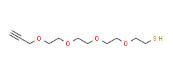 Alkyne-PEG4-thiol CAS:1347750-80-4是一种不可降解 (non-cleavable) 的 ADC 连接桥，用于抗体药物结合物 (ADCs) 的合成。