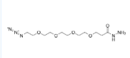 Azido-PEG4-hydrazide CAS:2170240-96-5是一种 PROTAC linker，属于 PEG 类。可用于合成 PROTAC 分子