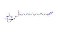 Biotin Azide Biotin Azide是一种基于 PEG 结构的 PROTAC linker,可用于 PROTAC 的合成