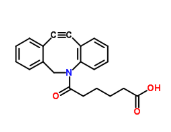DBCO-C6-acid CAS:1425485-72-8是一种不可降解 (non-cleavable) 的 ADC 连接桥，用于抗体药物结合物 (ADCs) 的合成