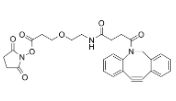 DBCO-PEG1-NHS ester CAS:2228857-34-7是一种 PROTAC linker，属于 PEG 类。可用于合成 PROTAC 分子