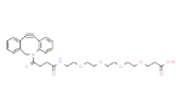 DBCO-PEG4-acid CAS:1537170-85-6是一种 PROTAC linker，属于 PEG 类。可用于合成 PROTAC 分子
