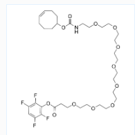 TCO-PEG8-TFP ester CAS:2353410-06-5是一种 PROTAC linker，属于 PEG 类。可用于合成 PROTAC 分子