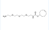 TCO-PEG3-amine CAS:1800507-93-0是一种 PROTAC 连接桥，属于 PEG 类。TCO-PEG3-amine 可用于合成一系列 PROTAC 分子