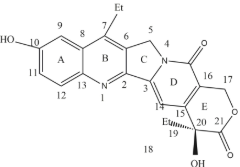 7-乙基-10-羟基喜树碱脂质体冻干粉的性质