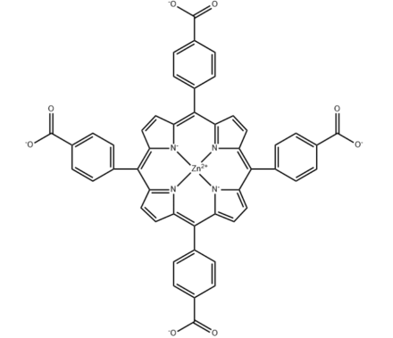 ​cas:83294-30-8 |Zn（TCPP）| zinc meso-tetrakis(4-carboxyphenyl)porphyrin |卟啉MOF材料