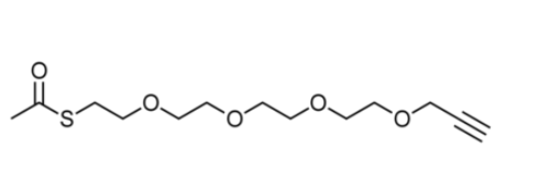 Alkyne-PEG4-thioacetate的分子式:C13H22O5S