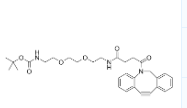 DBCO-PEG2-NH-Boc CAS:2377004-08-3是一种 PROTAC linker，属于 PEG 类。可用于合成 PROTAC 分子