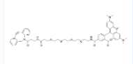 TAMRA-PEG4-DBCO CAS:1895849-41-8是基于 PEG 结构的 TARMA dye，并包含一个 DBCO 基团