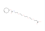 TCO-PEG4-acid CAS:1802913-21-8是一种 PROTAC 连接桥，属于 PEG 类。TCO-PEG4-acid 可用于合成一系列 PROTAC 分子