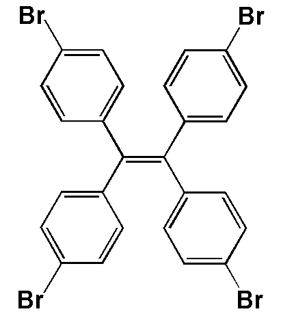 cas:78525-36-7 1,1,2,2-四溴四苯乙烯 1,1,2,2-tetrakis(4-bromophenyl)ethylene一种AIE材料