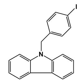 9-（4-碘苯基）-9H咔唑 9-(4-iodobenzyl)-9H-carbazole一种聚集诱导发光材料