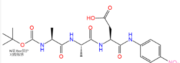 Grhaizyme B substrate：Boc-Ala-Ala-Asp-pNA,SUC-ALA-GLY-PRO-PHE-PNA,CAS号：128802-77-7