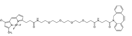 DBCO衍生物 BDP-FL-PEG4-DBCO的分子式和光谱特性