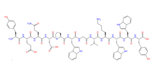 M2pep (CYEQDPWGVKWWY)  M2型巨噬细胞靶向肽  Tyr-Glu-Gln-Asp-Pro-Trp-Gly-Val-Lys-Trp-Trp-Tyr 的参数信息