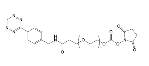 Tetrazine-PEG-NHS 四嗪-聚乙二醇-活性酯