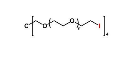 四臂聚乙二醇酰胺碘 4ARM-PEG-Iodide