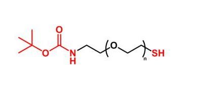 叔丁氧羰基聚乙二醇巯基 BOC-NH-PEG-SH