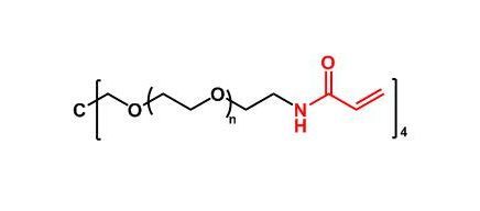 四臂聚乙二醇丙烯酰胺 4ARM-PEG-ACA