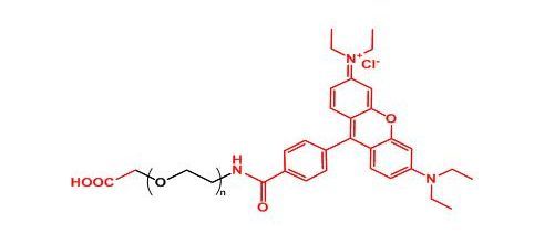 罗丹明聚乙二醇羧基 Rhodamine-PEG-COOH