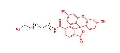 荧光素聚乙二醇叠氮 FITC-PEG-N3