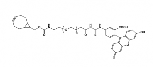 BCN-PEG-FITC 环丙烷环辛炔聚乙二醇荧光素