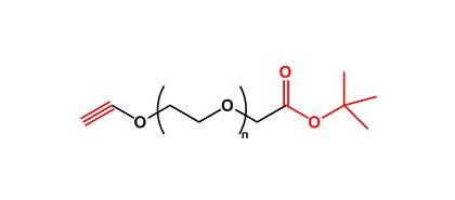 炔基聚乙二醇叔丁酯 Alkyne-PEG-COOtBu