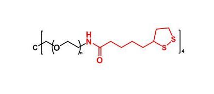 四臂聚乙二醇硫辛酸 4ARM-PEG-LA