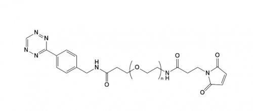 Tetrazine-PEG-Maleimide 四嗪-聚乙二醇-马来酰亚胺