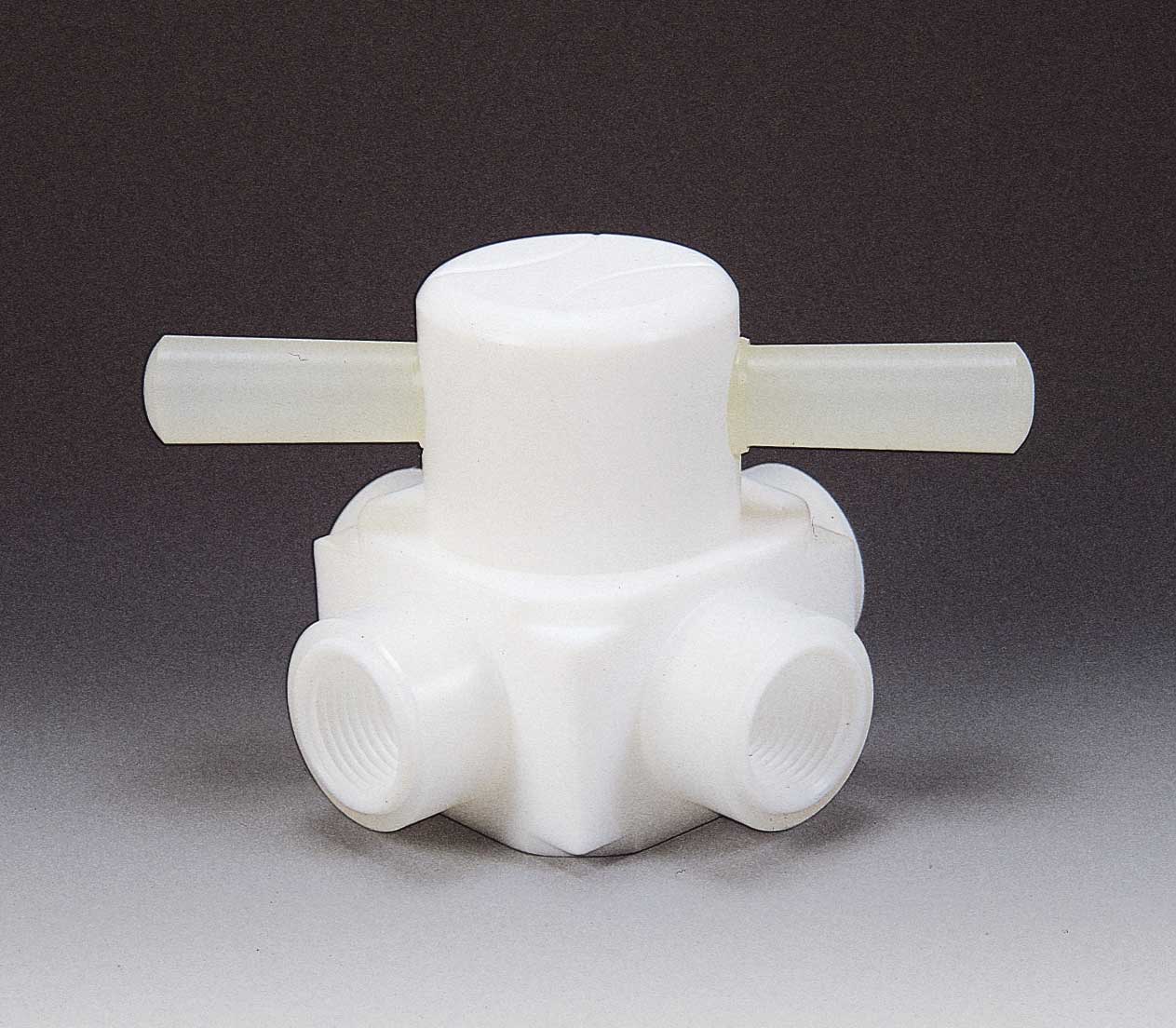 PTFE 凹形压入4通阀(通路)(简称:FV43)
