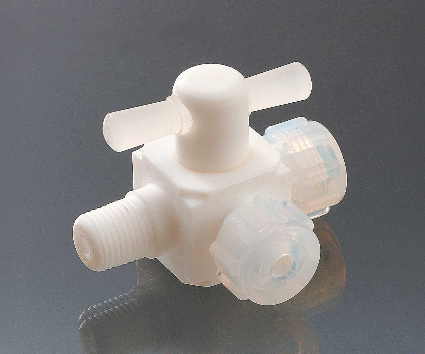 PTFE 凸形压入3通阀(简称:MV33)