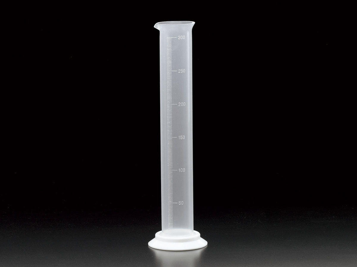 PFA量筒（容量：30ml、刻度（ml）：0.5、长（mmH）：154）