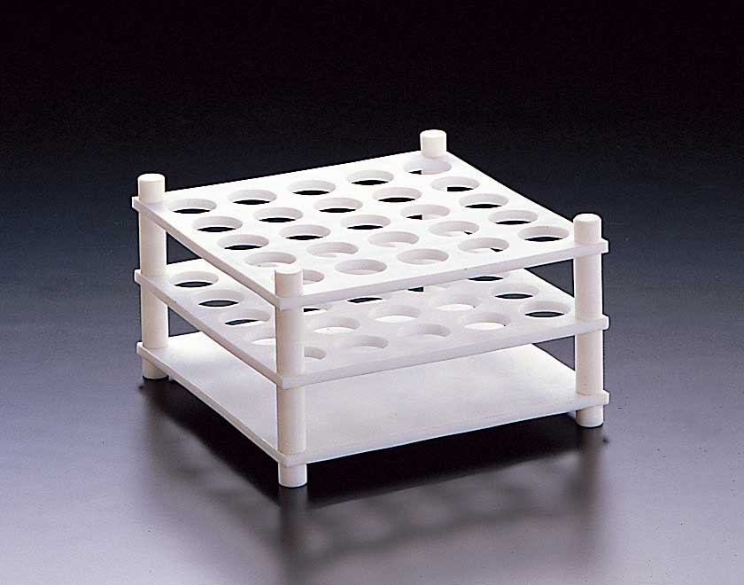 PTFE试管架TR-4(孔径:23φmm,孔数:40个)