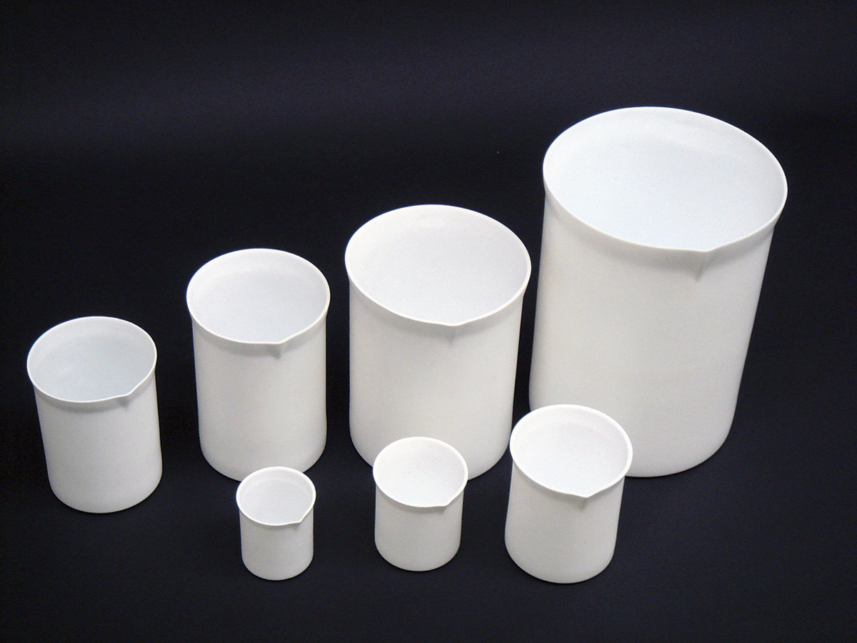 PTFE烧杯（容量：100ml、外径×高（mm）：58×64、壁厚（mm）：2.0）