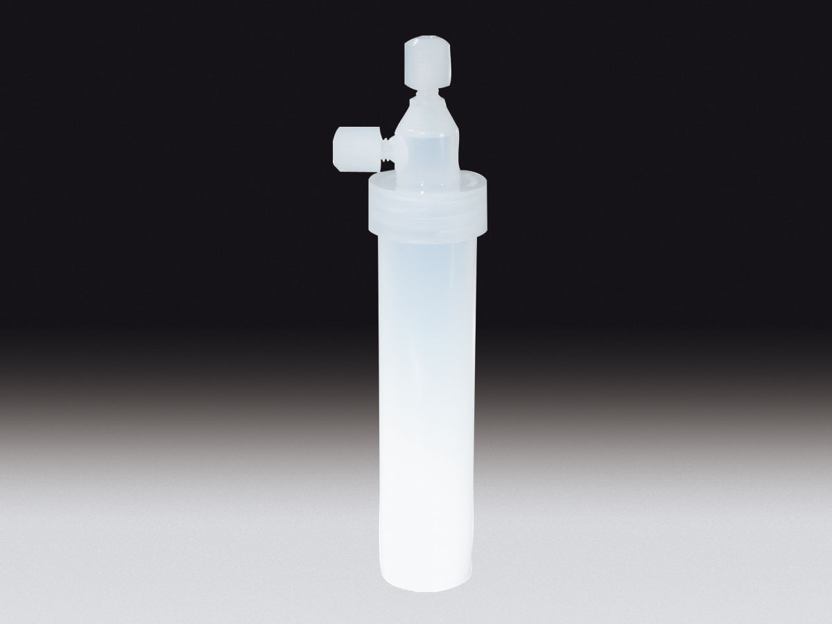 60ml PFA接续容器(接口型号:1/8inch 接口2个,顶端及侧面各一个)