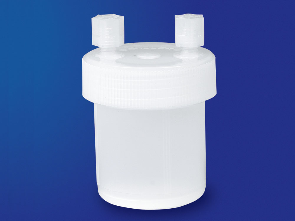 90ml PFA液体运输容器(接口数：2个、适合管规格（外径）：1／4inch）