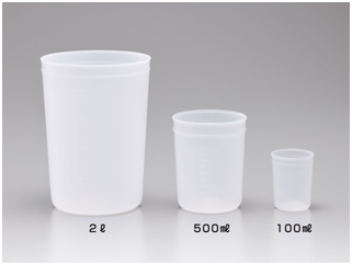 生物塑料PE称量杯 500 mL×250个/箱