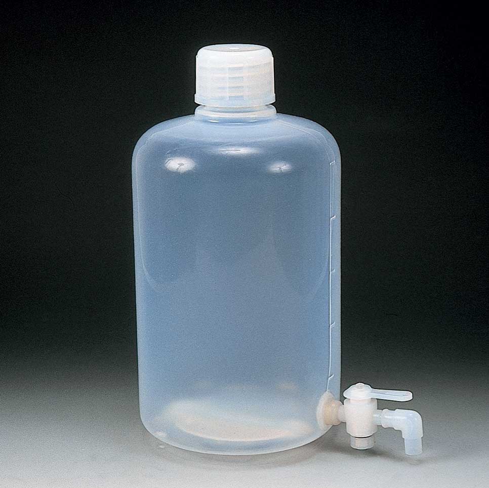 5L附水龙头PFA窄口瓶(附水龙头)(品名:5L)