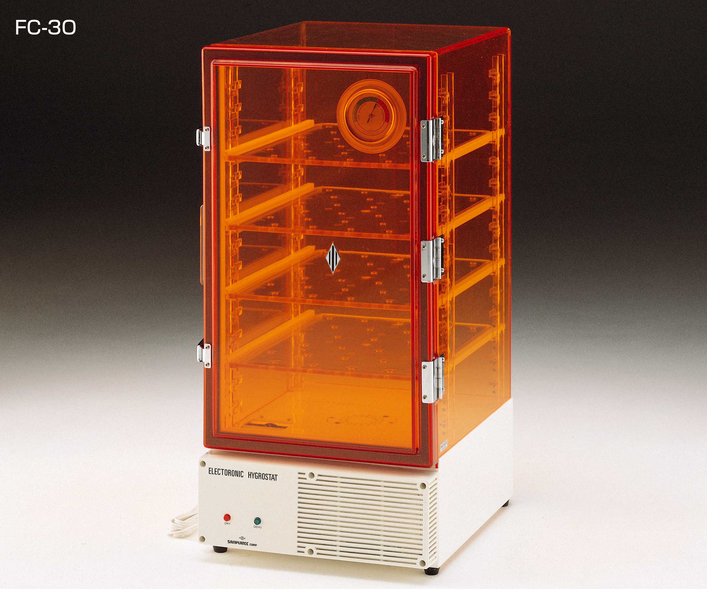 Flat Dry电子恒湿器FC-3C(透明,层架3块)