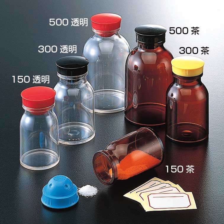 透明药瓶300（规格（mm）：φ74×131H）