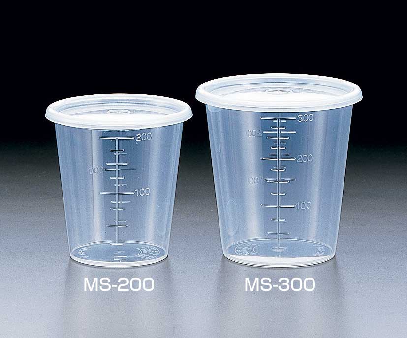 密封杯(PP杯附刻度)MS-200(容量(ml):200)