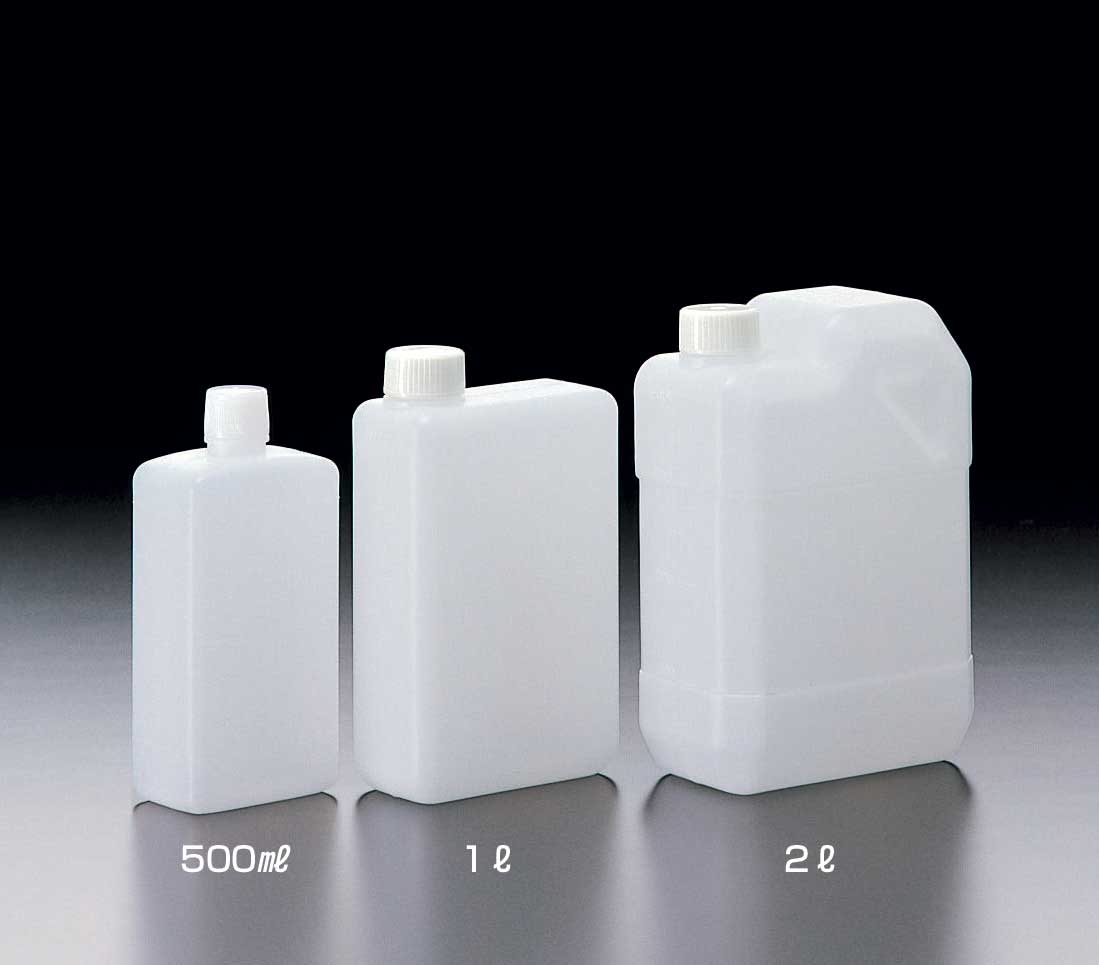 方形瓶B型（容量：500ml，规格（mm）：52×80×178H、口径（mm）：15φ）