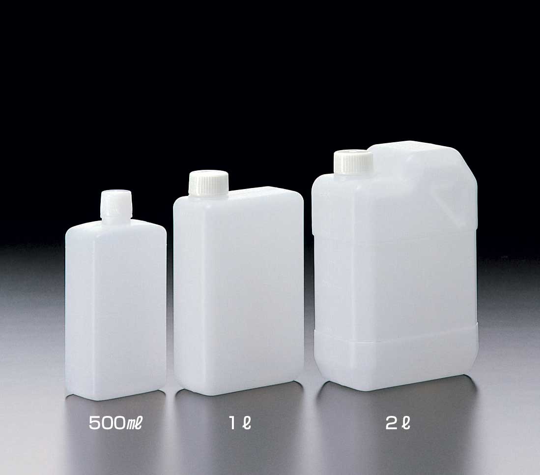 方形瓶B型(容量:500ml,规格(mm):52×80×178H、口径(mm):15φ)