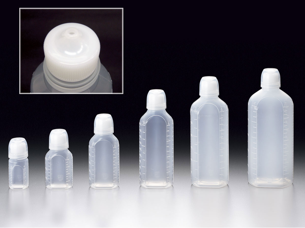附小量杯F型灭菌螺旋喷嘴药瓶300ml (80个/箱)